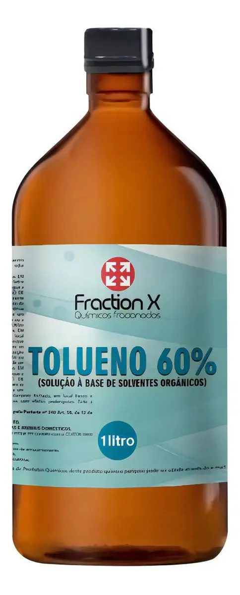 Solução A Base De Solventes Orgânicos - Tolueno 60% 1l