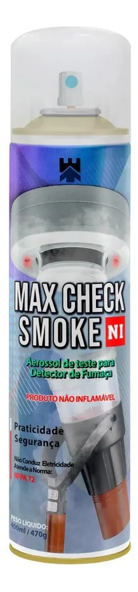 Detector De Fumaça Para Teste Não Inflamável 400ml/470g