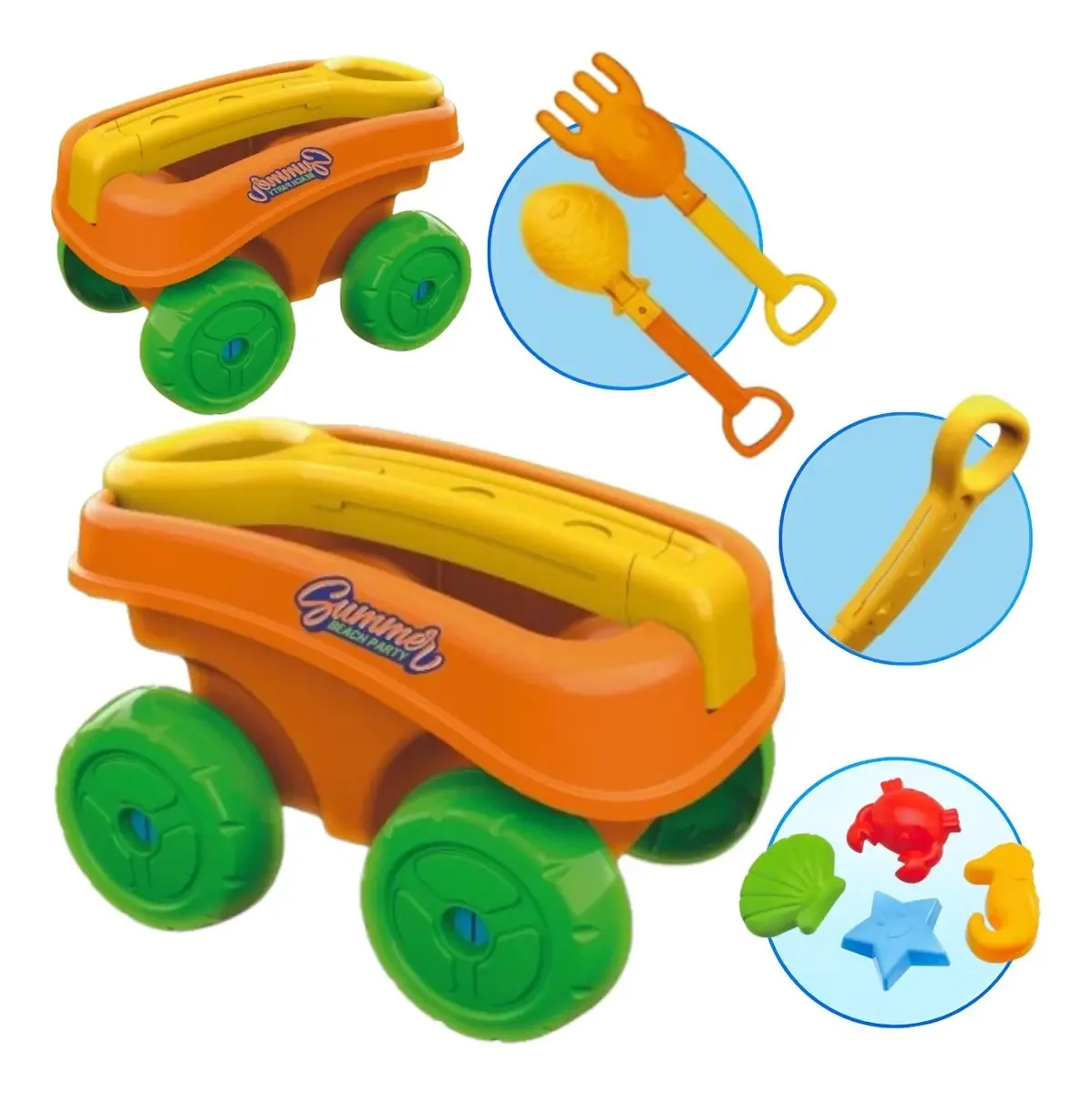 Carrinho De Praia Beach Play Usual 854