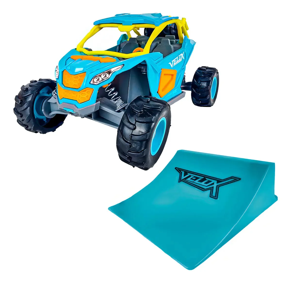 Velox Carro Utv Com Rampa Usual Brinquedos