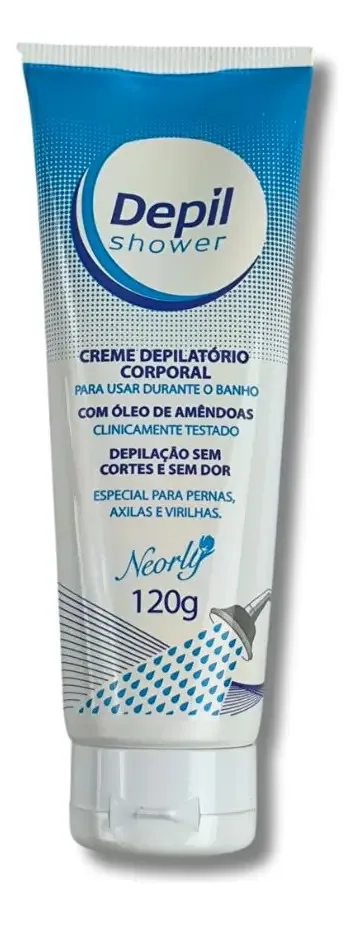 Creme Depilatório Corporal Neorly Depil Shower Com óleo De Amêndoas