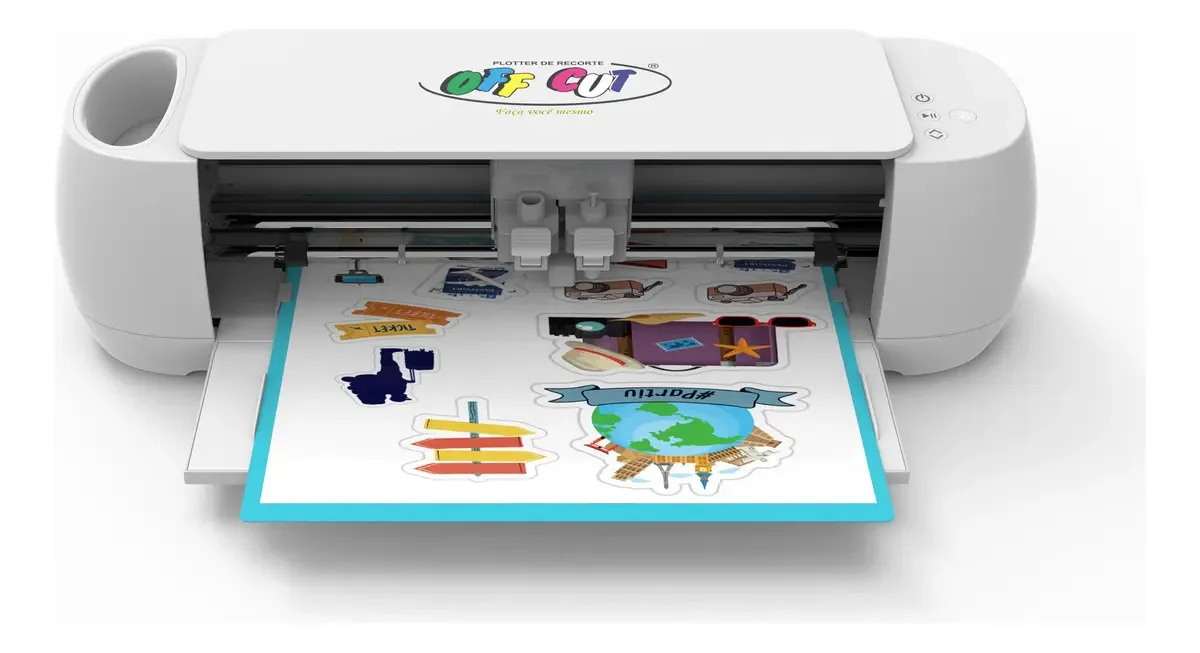 Maquina De Recorte Plotter Off Paper A3 Branco