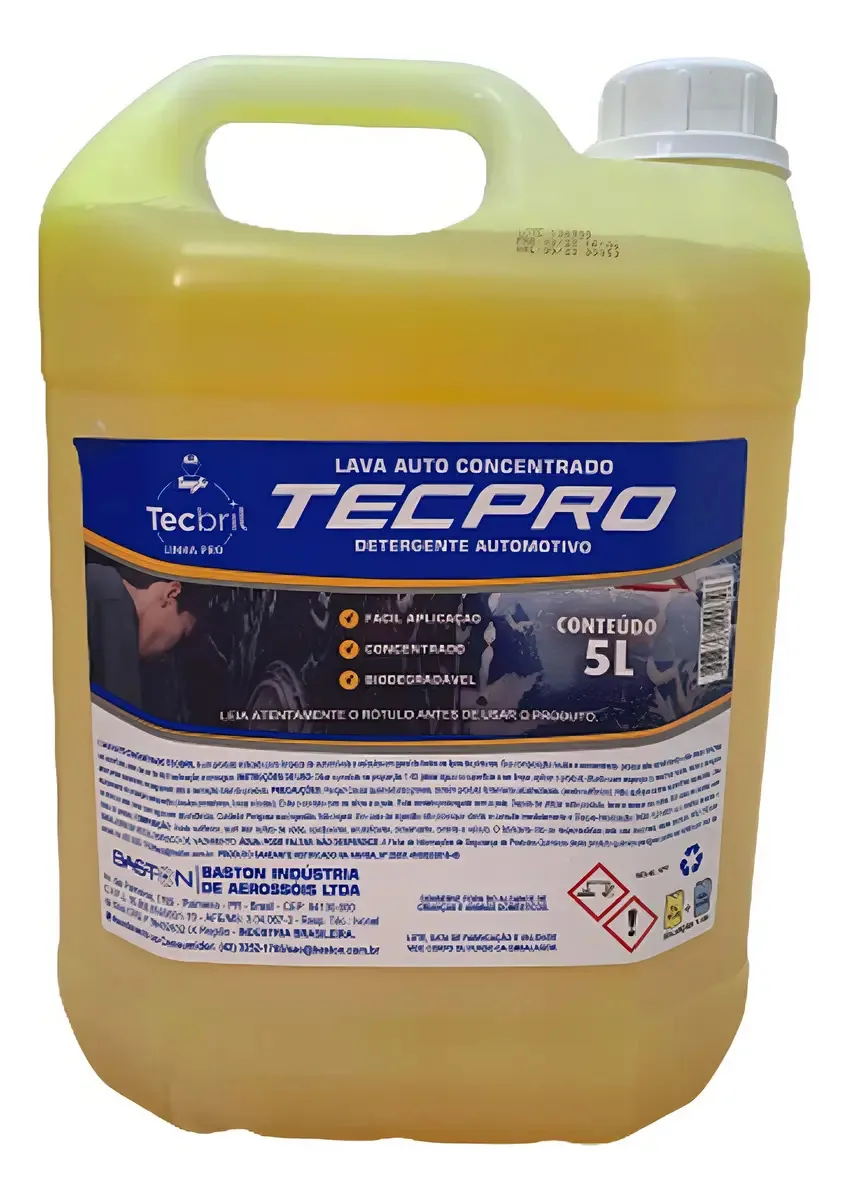 Lava Auto Concentrado Tecbril 5l