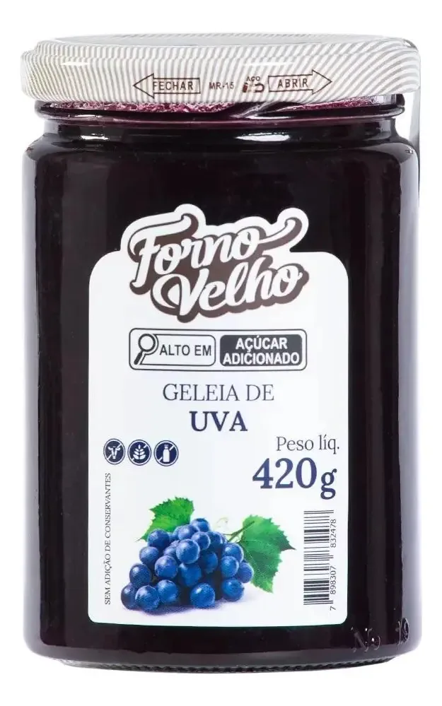 Geléia Forno Velho Uva 420g
