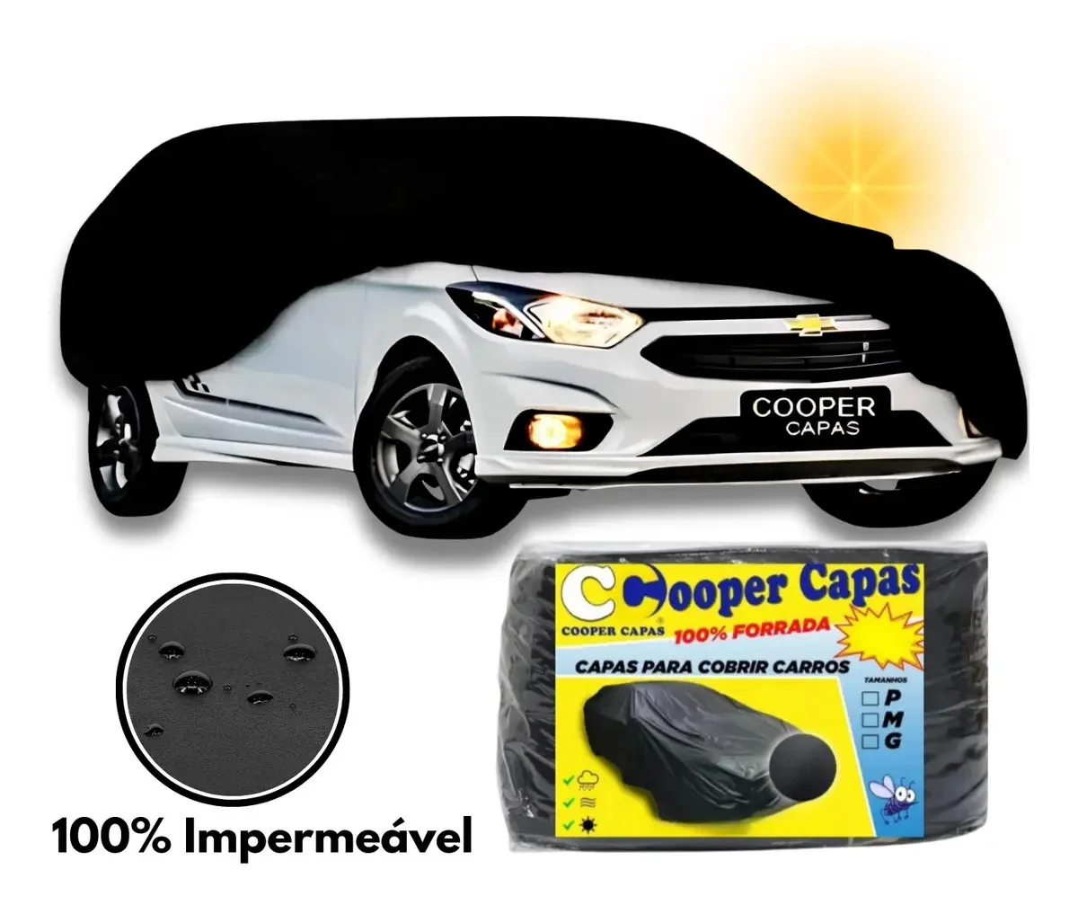 Capa para Carro (M) Gofrada com Forro Parcial 10.0 - CARRHEL 280