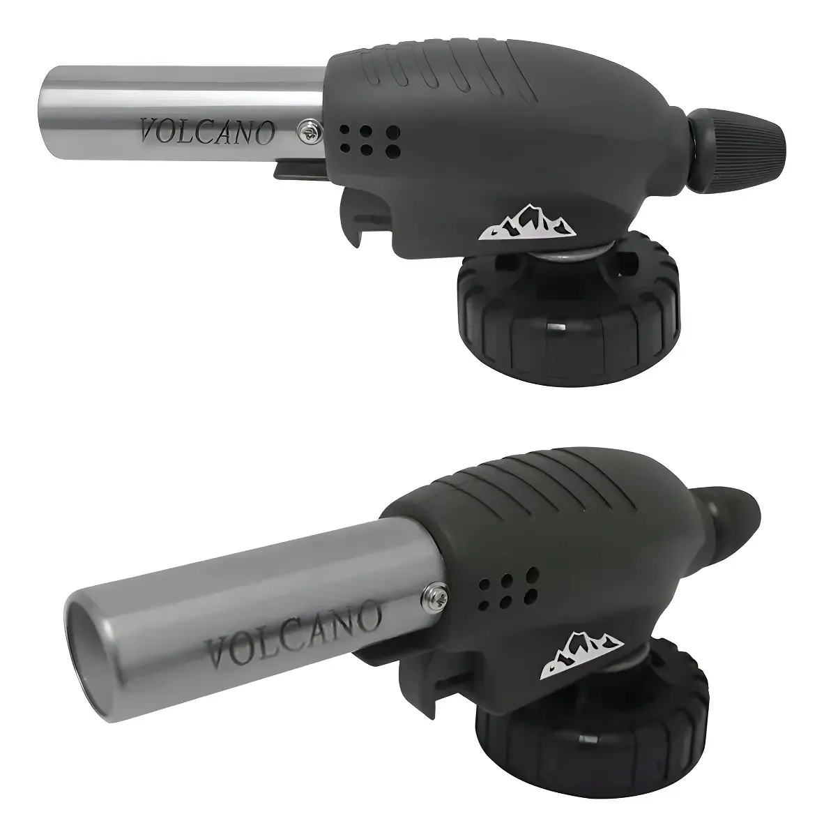 Dois Maçaricos Culinário Volcano Pr 13 Profissional Cor Preto