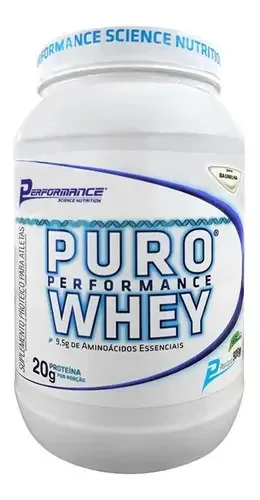 Puro Whey 900g - Proteína 100% Pura - Performance