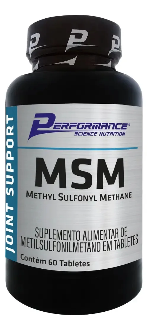 Msm Metilsulfonilmetano 60 Tabletes - Performance Nutrition