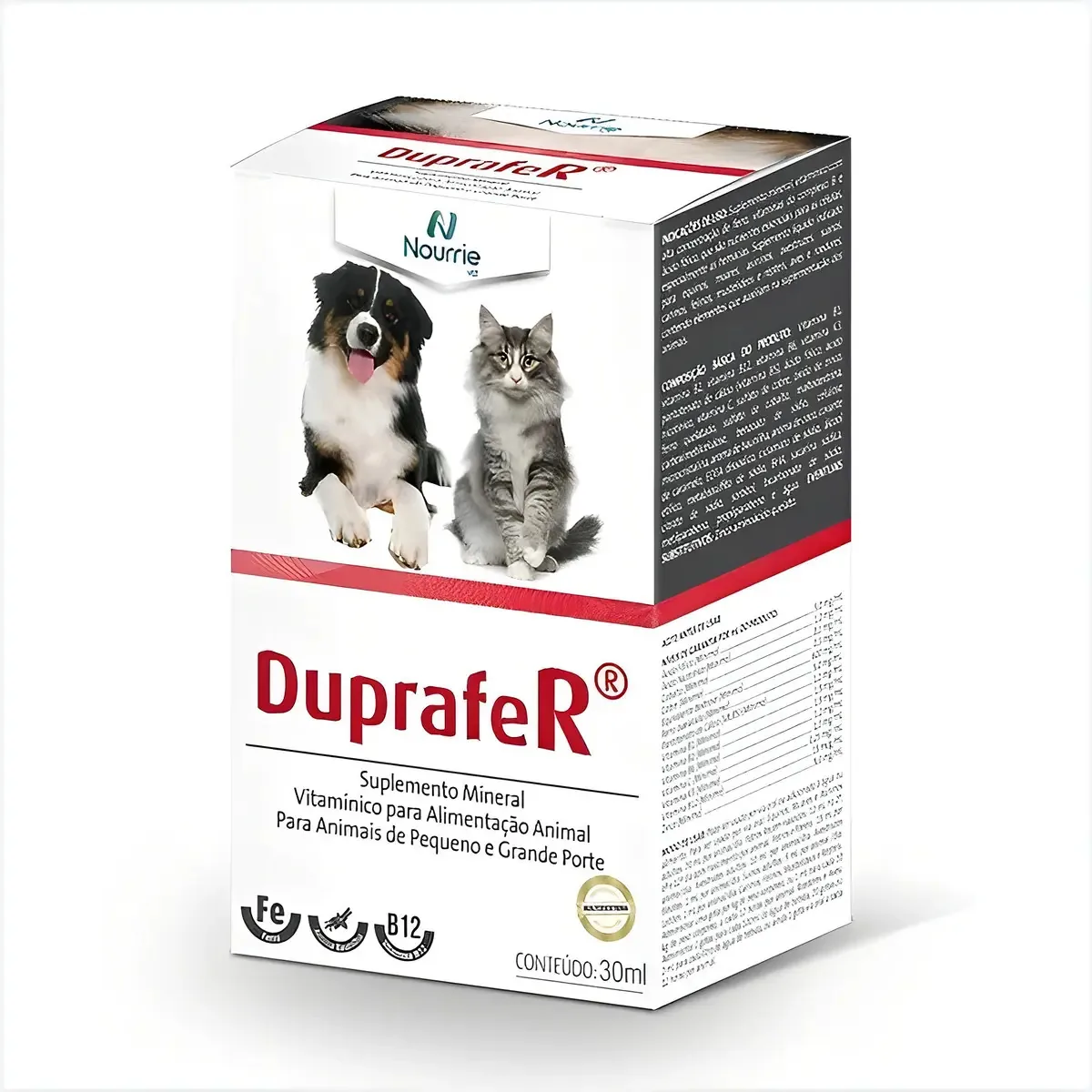 Duprafer 30ml Duprat Suplemento Cães E Gatos