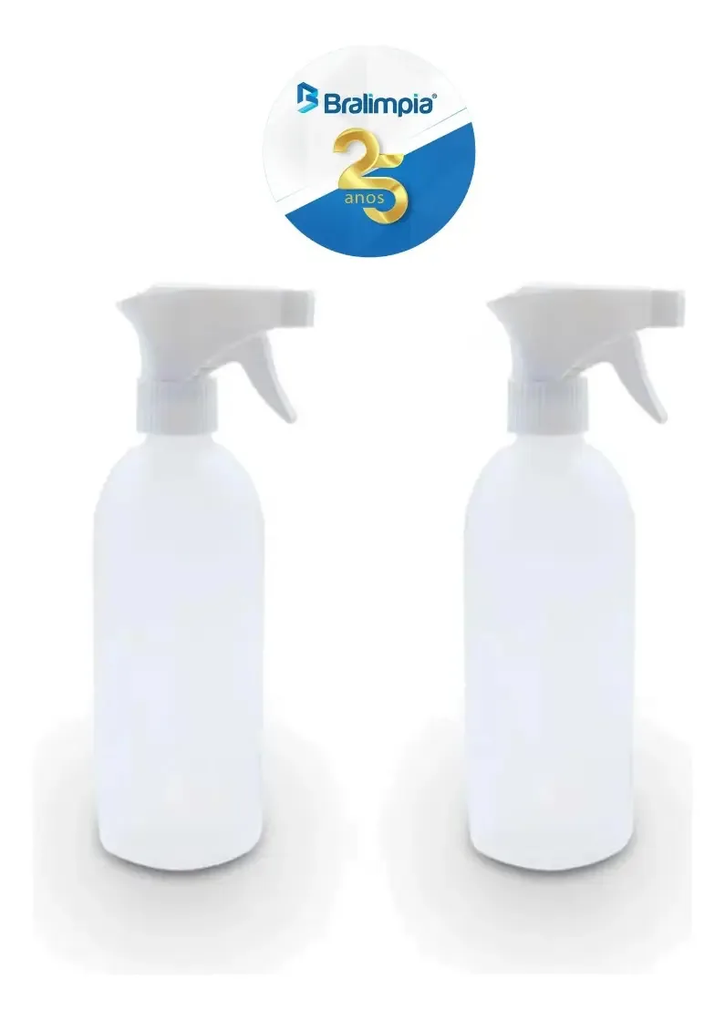 Borrifador 500ml Pead Gatilho Branco