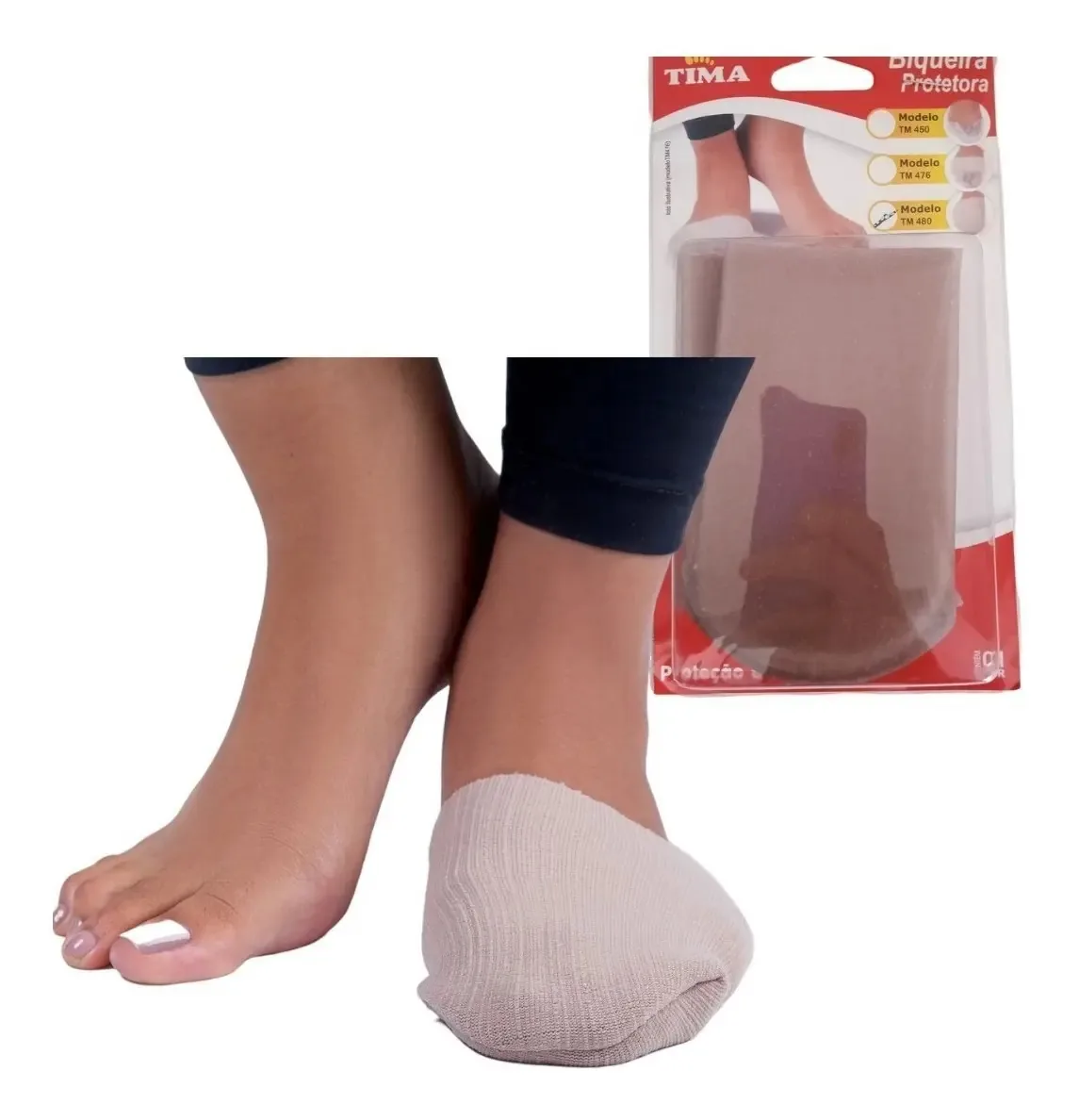 Biqueira Protetor Gel Marca Tima Proteção Sapatos Ballet Tamanho P