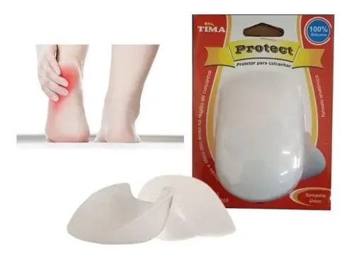 Protetor Calcanhar De Silicone - Ajuste De Sapato
