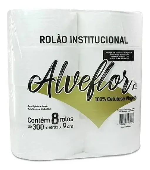 Papel Hig Alveflor C/16