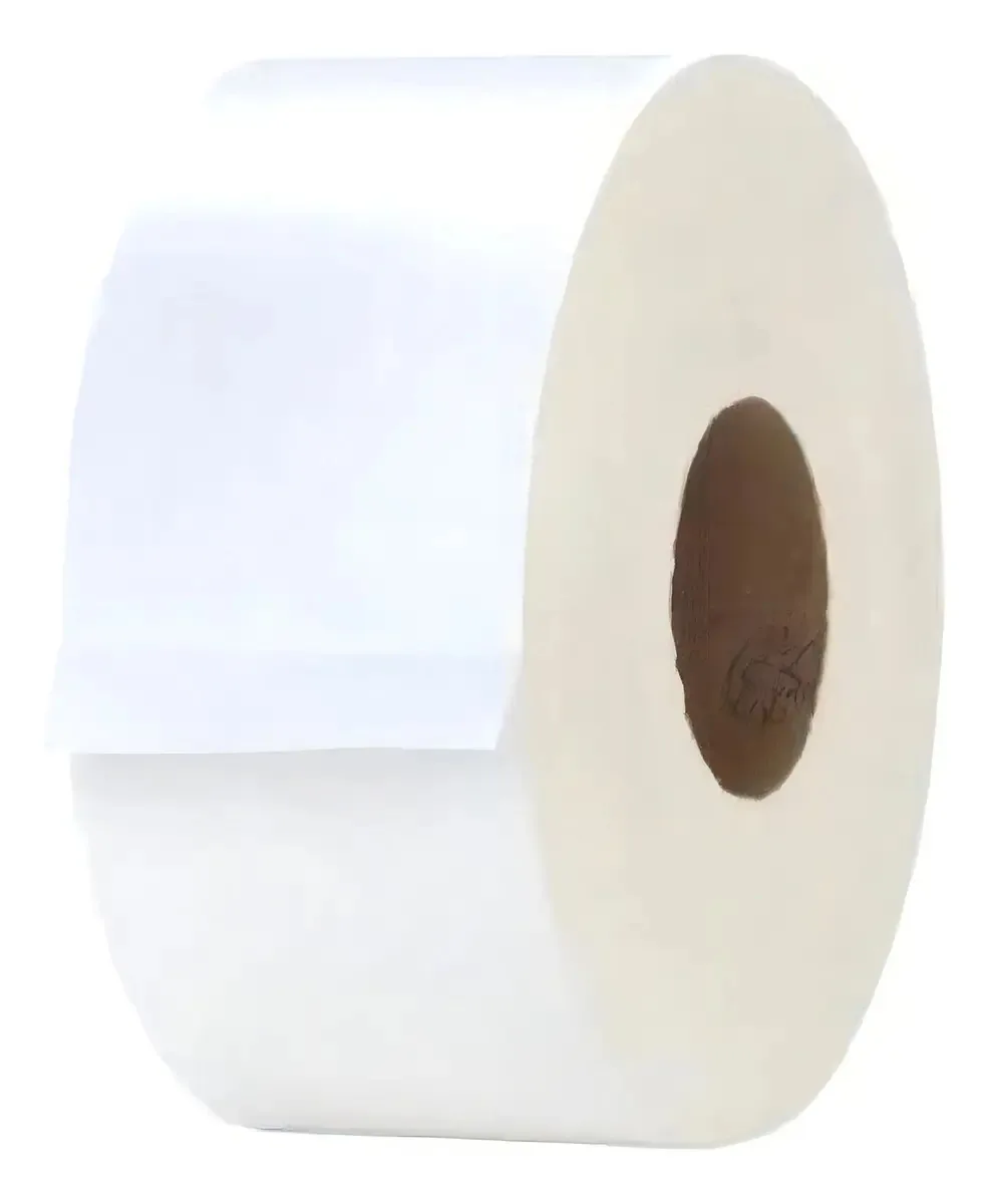Papel Higiênico Alveflor Folha Dupla 240m Celulose Institucional 8 Rolos