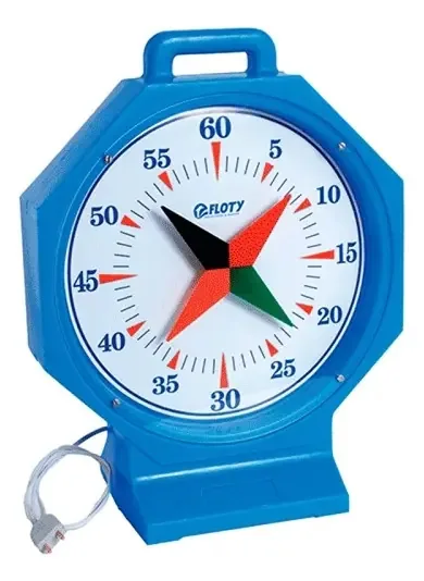 Cronômetro Analógico 40cm 110v Para Borda De Piscina Floty Cor Azul