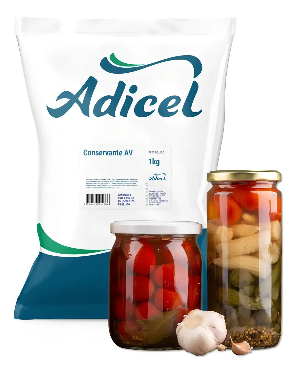 Antioxidante Para Picles E Conservas 1kg - Conservante Av