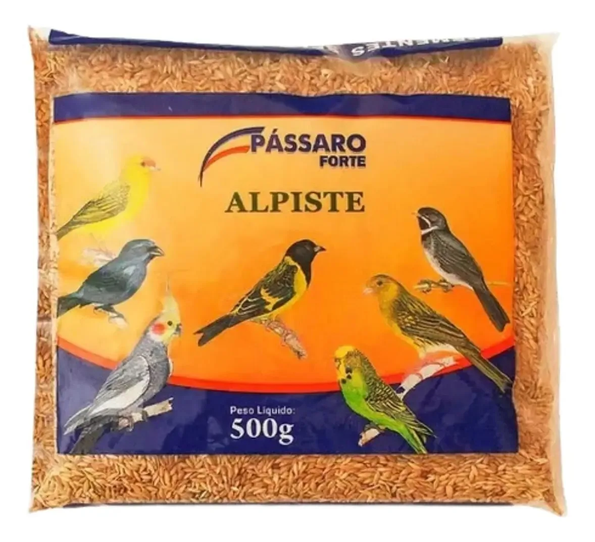 Racao Passaro Alpiste Passaro Forte 500g