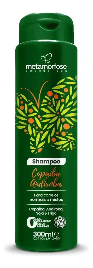 Metamorfose Copaiba E Andiroba Shampoo 300ml