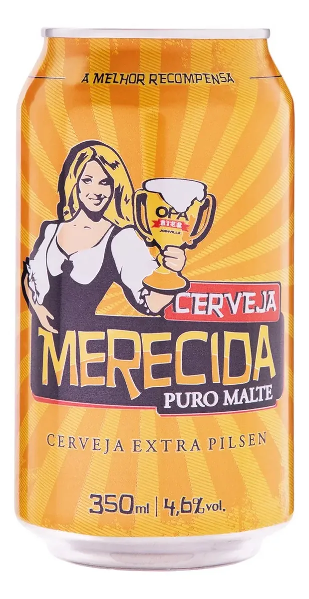 Cerveja Opa Bier Pilsen lata 350ml