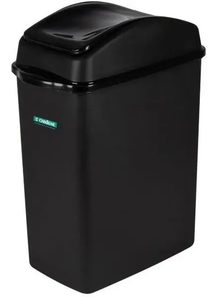 Papeleiro Plastico 20,5l Preto