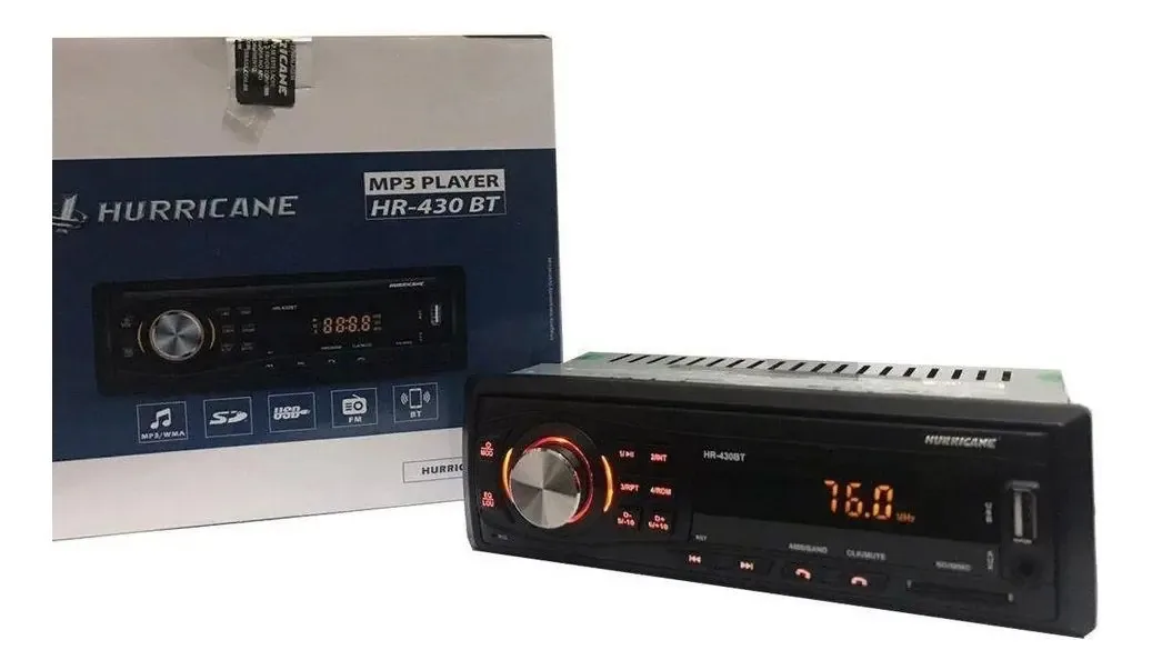 Som Automotivo Hr-430bt Hurricane