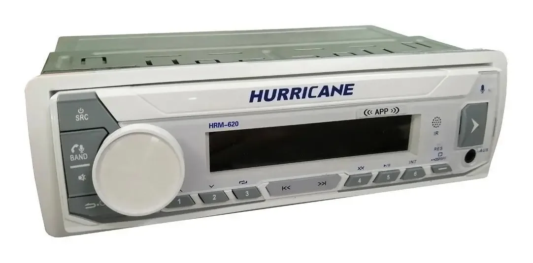 Player Náutico Hurricane HRM 620 Bluetooth USB para Lanchas e Barcos