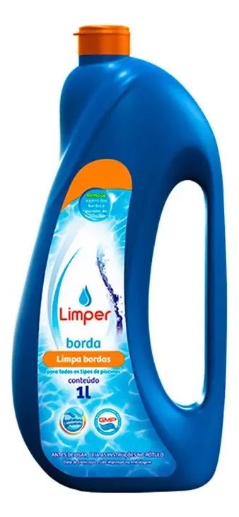 Algicida Limpa Bordas Para Piscina 1l Atcllor