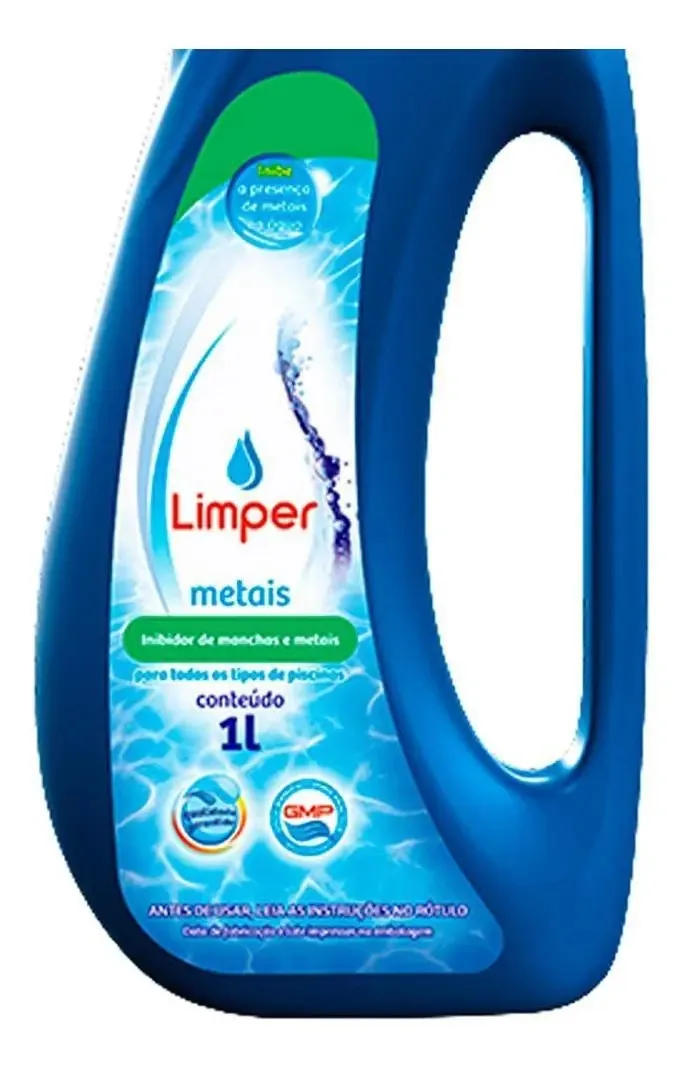 Soluções De Metais Para Piscina 1l Limper Atcllor