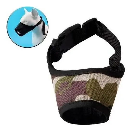 Focinheira Para Cachorro 10x7,5 Ajustável Sortidas