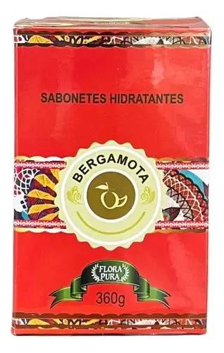 Sabonetes Hidratantes Bergamota 360g-flora Pura