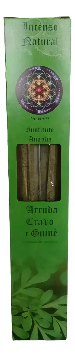 Incenso Ananda Arruda, Cravo e Guiné em Vareta para Proteção e Purificação