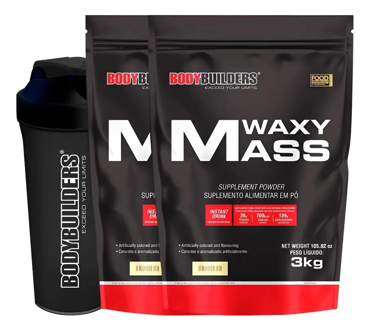 Kit 2 Waxy Mass 3kg