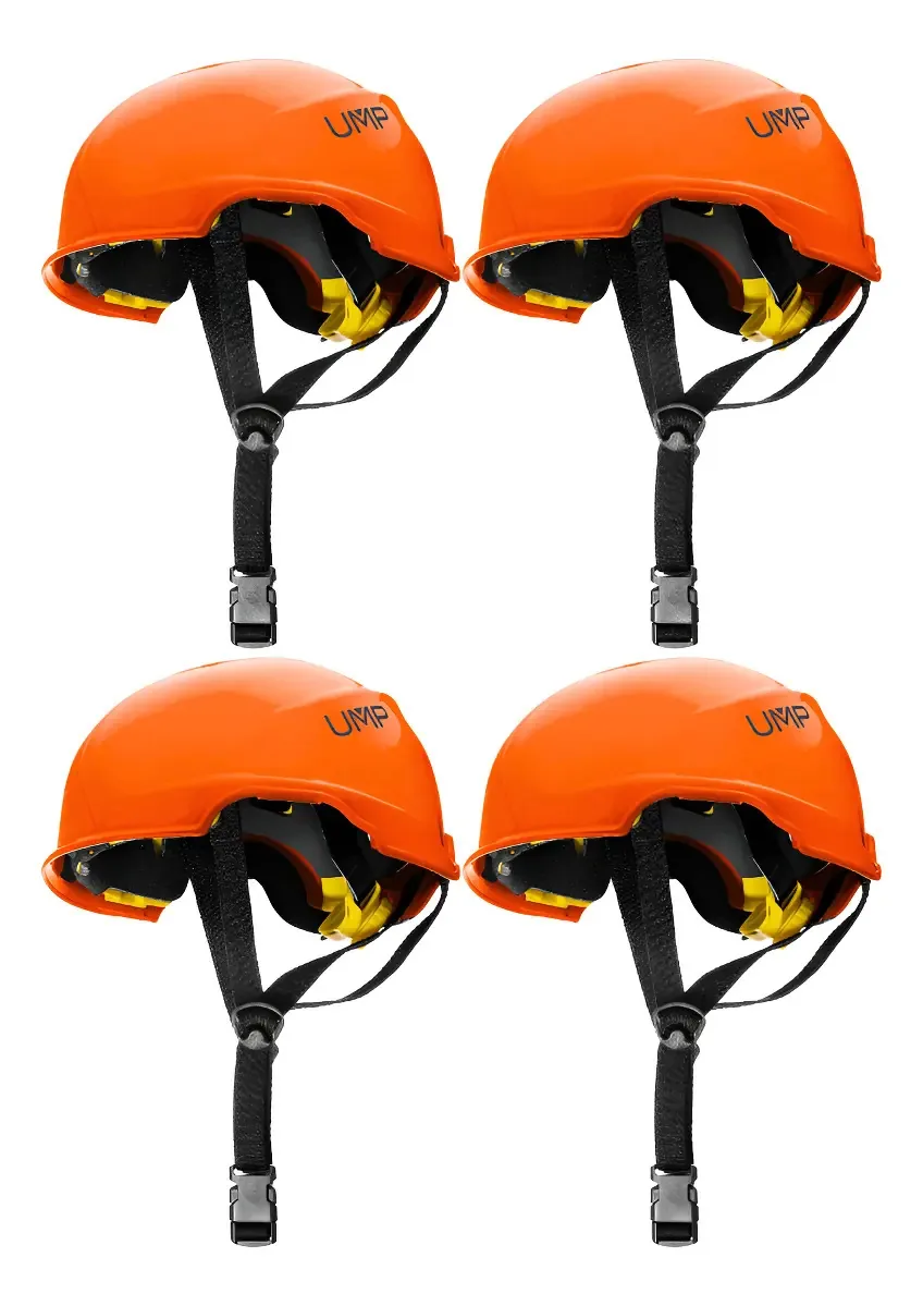 Capacete Alpinista Laranja Ultra Master Escalada Rapel Ciclismo Tamanho Único
