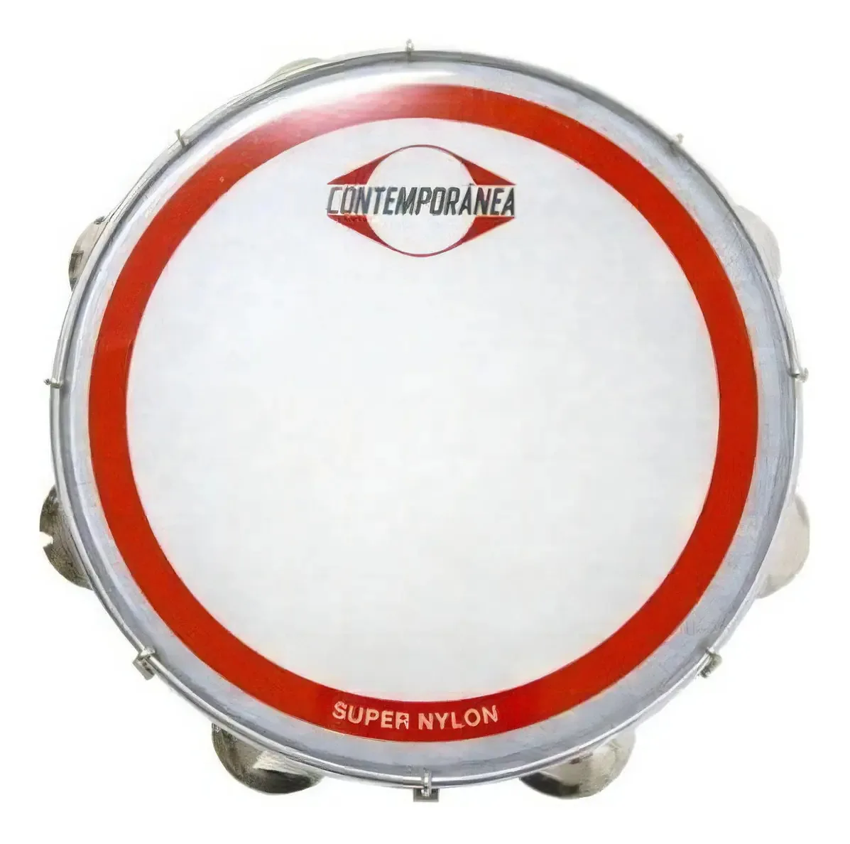Pandeiro Contemporânea Super Nylon 11 33ctssn Vermelho