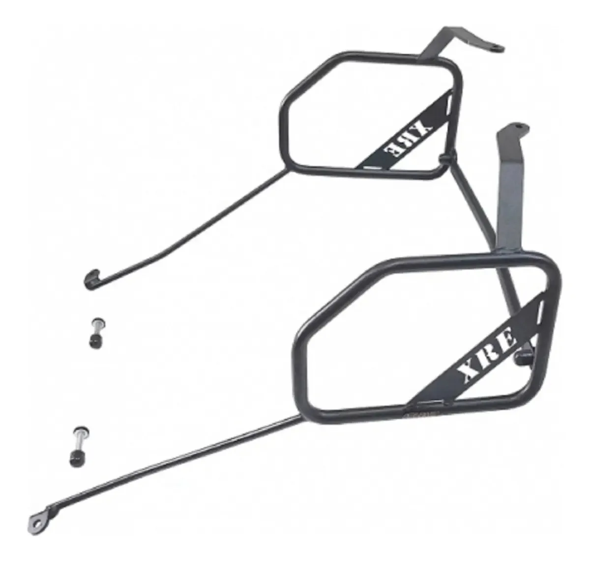 Afastador de Alforges Chapam XRE 300 Honda Preto Fosco 10mm