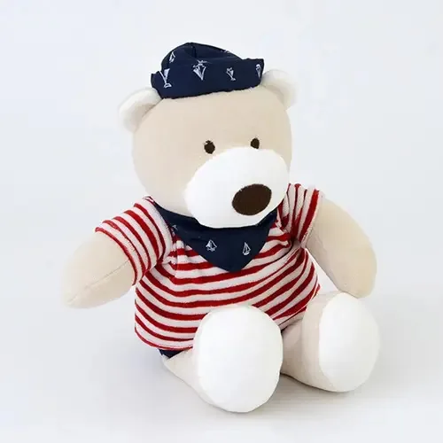 Boneco Pelúcia Urso Marinheiro Zip Toys