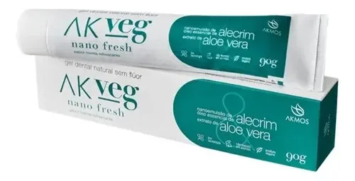 Creme Dental Vegano 100% Natural Ak Veg