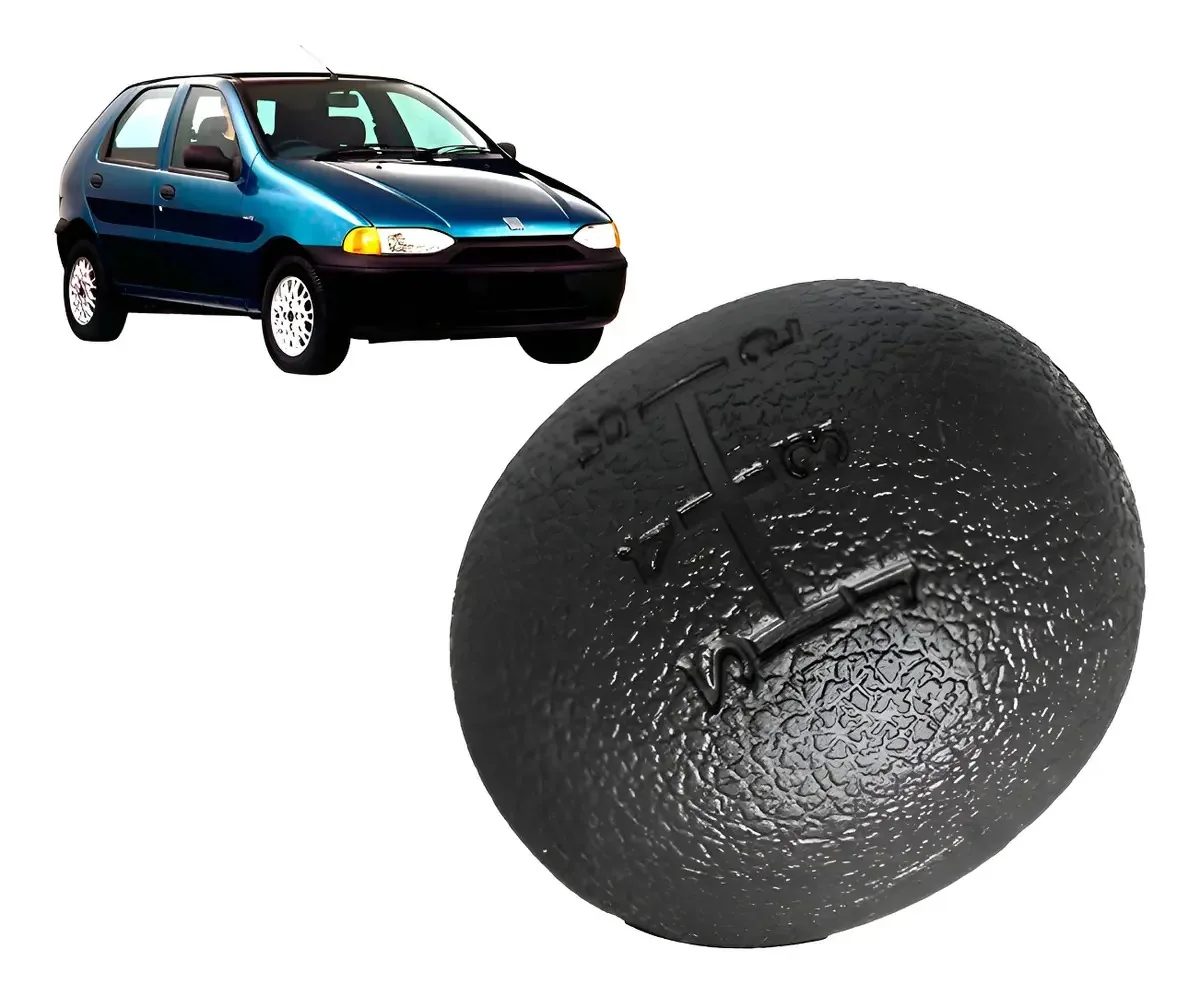 Bola Cambio Manopla Preto Palio El 1996/1999 - 5 Marcha