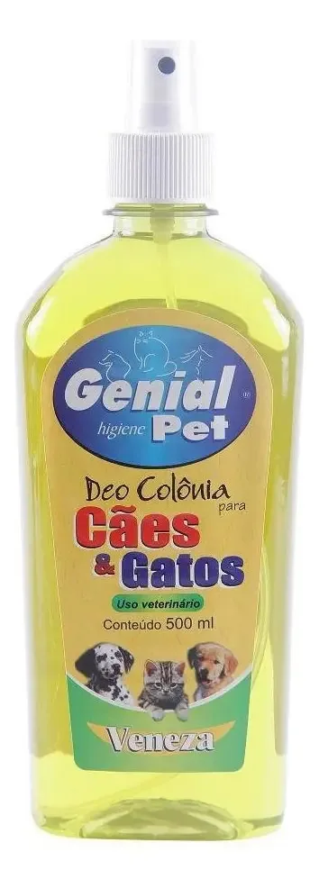 Deo Colônia Genial Pet 500ml Fragrância Veneza