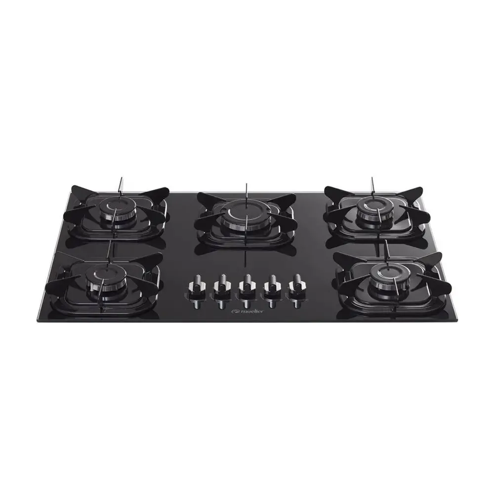 Fogão Cooktop 5 Bocas Ultra Chama Mueller Cor Preto