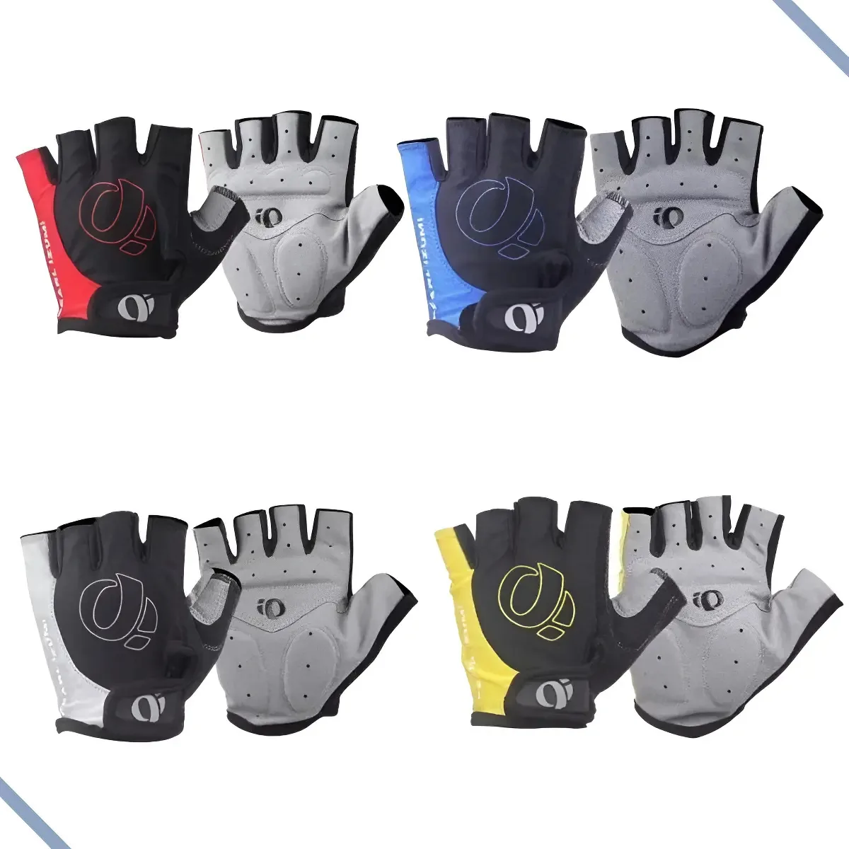 Luva Ciclismo Dedo Aberto Pearl Izumi Azul M Proteção e Conforto