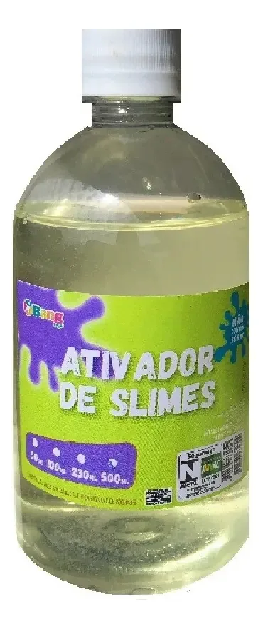 Ativador Para Slime Universal 500ml Bang Toys