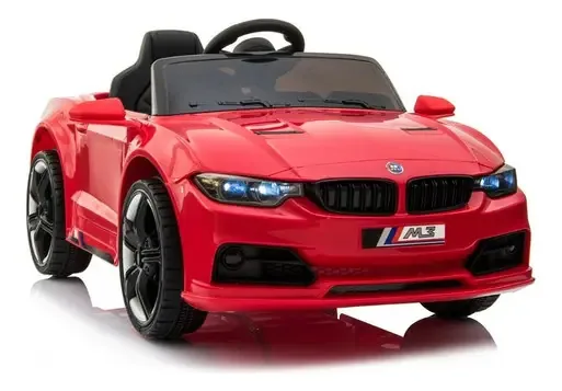 Carrinho Elétrico Bang Toys Pedal 12V Com Controle e MP3 Vermelho