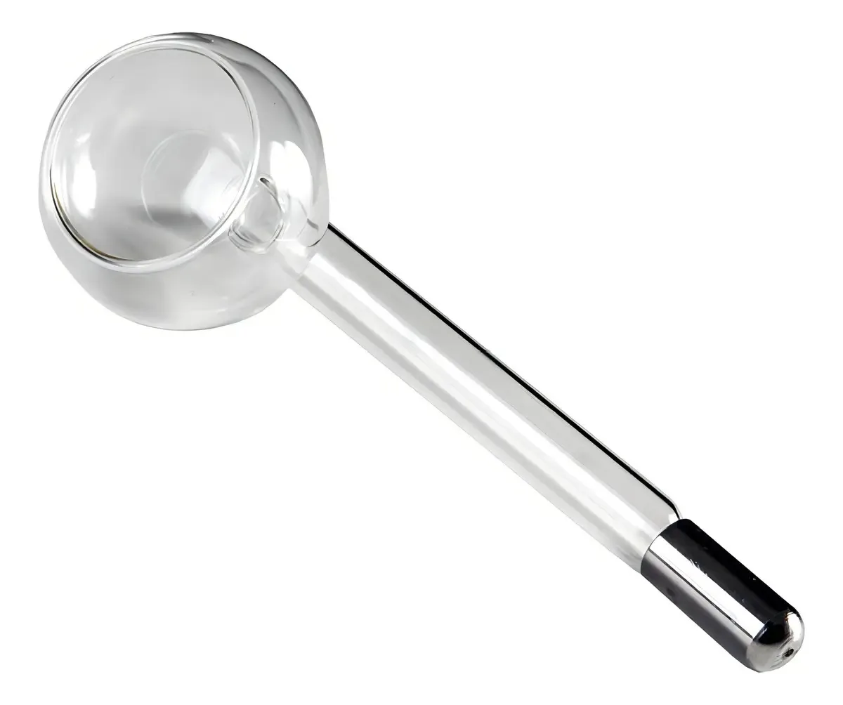 Eletrodo De Vidro Cachimbo Médio Para Alta Frequência Ozotec