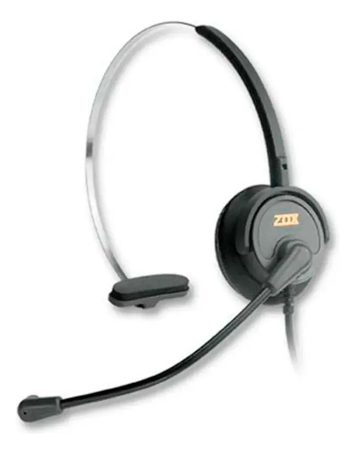 Fone Operador Zox Hz-30b (headset Plug P2)
