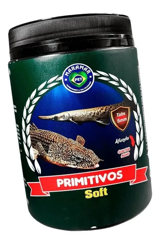 Ração Maramar Primitivos Soft 150g 5mm P/ Peixes Ornamentais