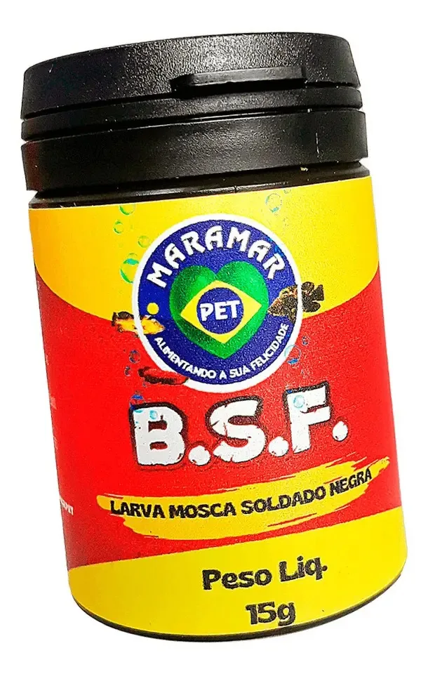 Alimento Peixes Larvas Bsf 15g Maramar