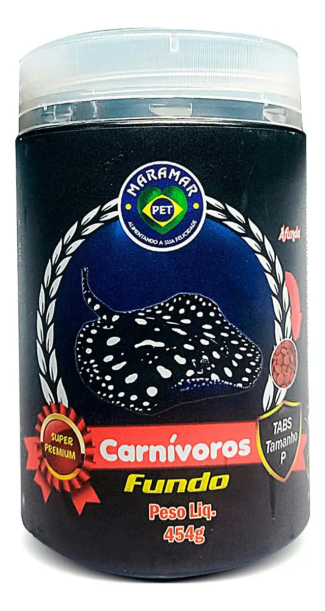 Maramar Ração Carnívoros De Fundo 454g