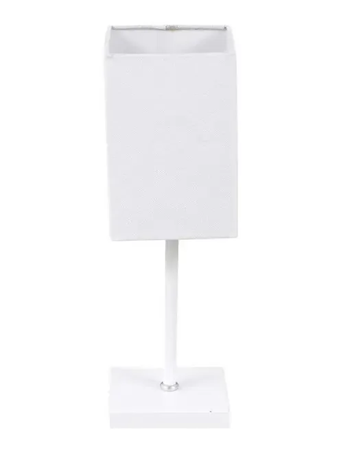 Abajur Branco Madeira Perinteinen Bm Lamps
