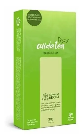10 Cápsulas Para Nespresso Cuidatea Dia